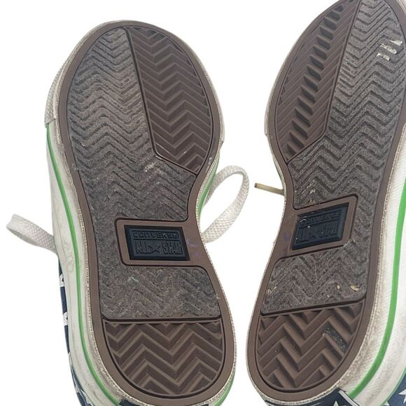 Made In USA Converse All Star American Flag Low Tops Men 5.5 Women 7.5 Sneakers - Picture 7 of 13